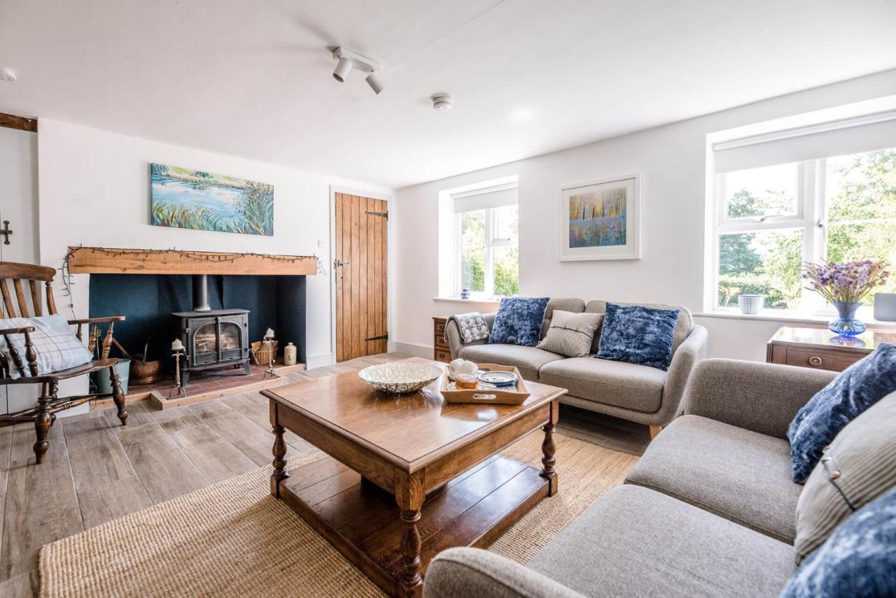 3 Vicarage Cottages Bruisyard Air Manage Suffolk Saxmundham Eksteriør billede